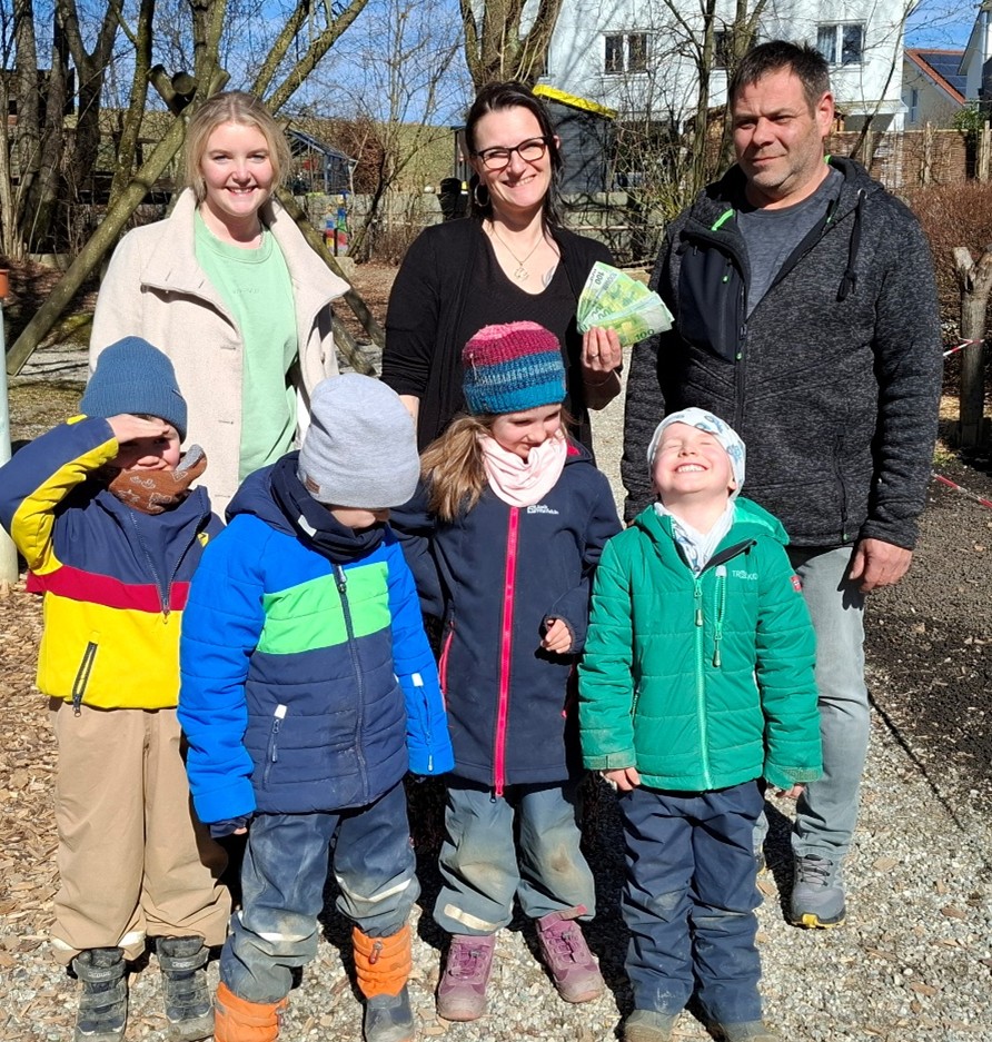 Spende an das Kinderhaus Oberdorfen